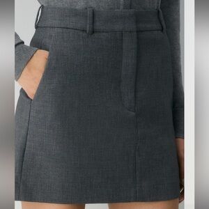 Babaton Gray and Black Skirt